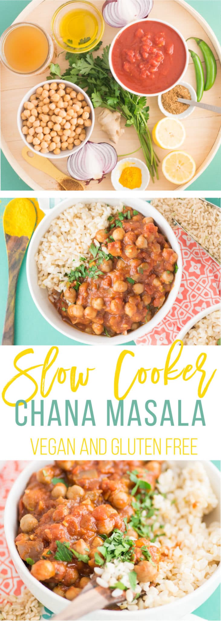 Slow Cooker Chana Masala • Mindful Avocado