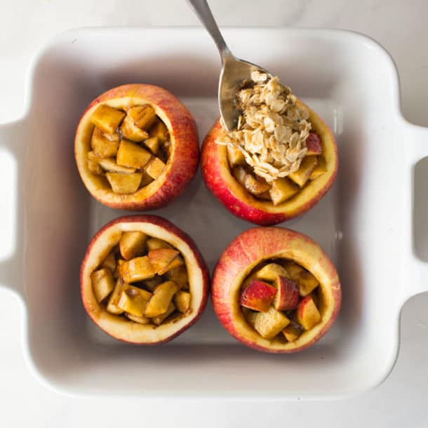 Vegan Baked Apples - Mindful Avocado
