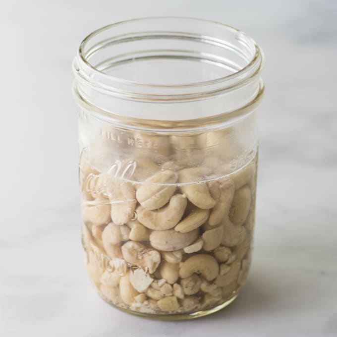 how to soak cashews for raw vegan dessert