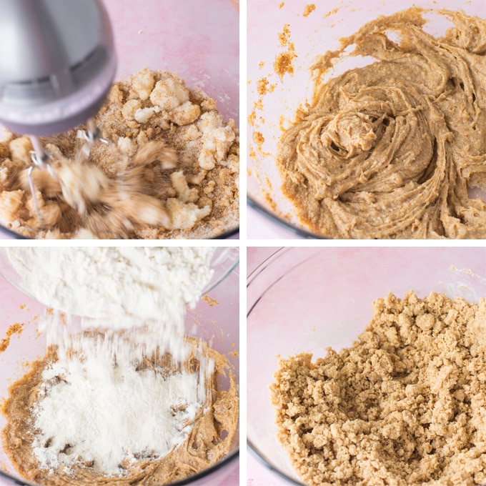 instructions on how to make vegan cookies