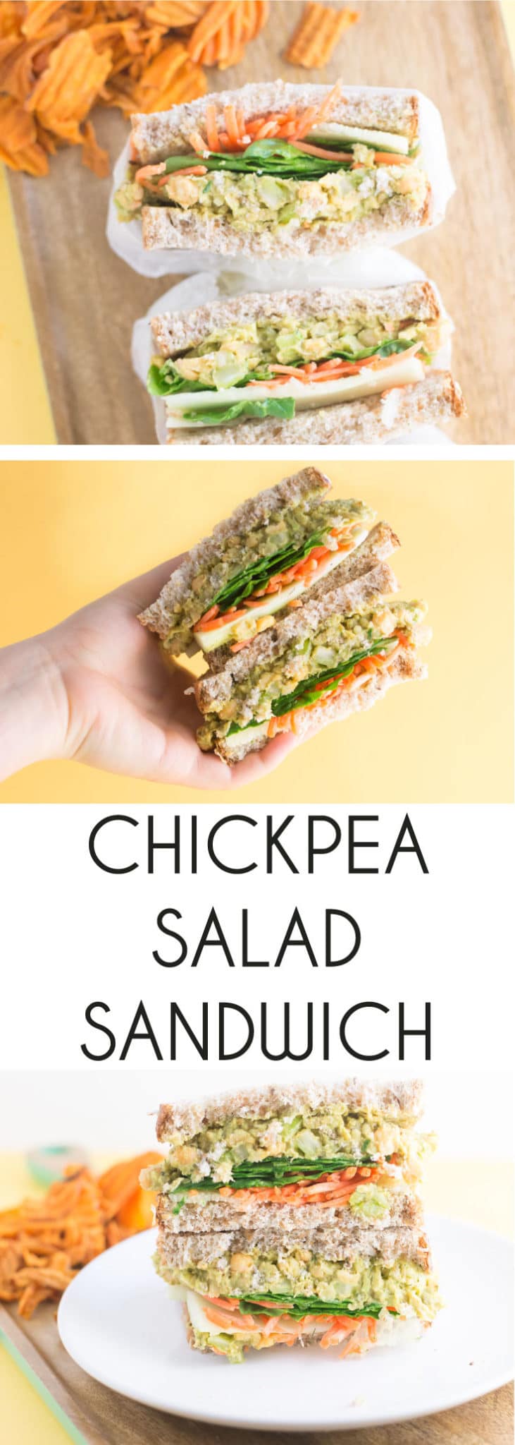 Chickpea Salad Sandwich • Mindful Avocado