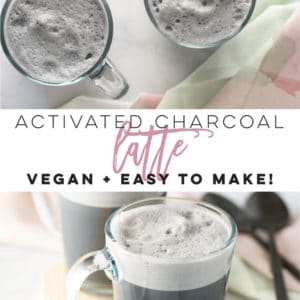 Activated Charcoal Latte -- Let your inner-goth squeal with this black charcoal latte! It's all you need to detox and feel great. Activated charcoal has amazing benefits for the inside and out and when paired with almond milk, makes a delicious and healthy beverage! #vegan #detox #healthy #charcoal #cleaneating #latte - mindfulavocado