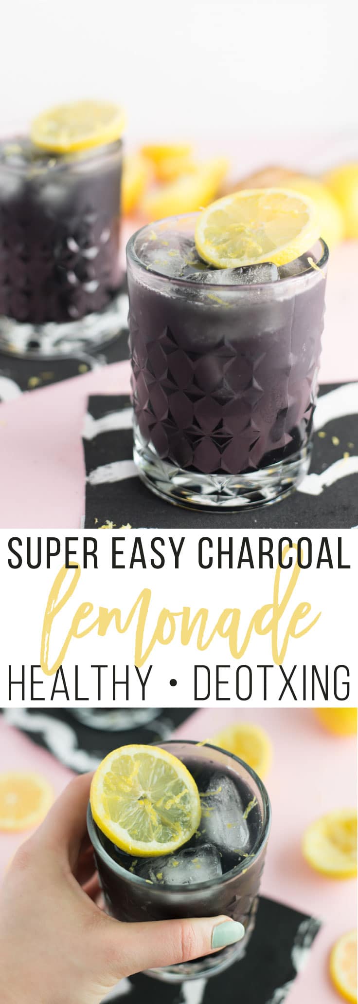 Super Easy Charcoal Lemonade! • Plant-Based Food Blog, Vegan ...