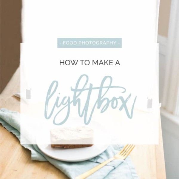 How to Make a Photography Lightbox -- This DIY lightbox is PERFECT for food photography! What's even better is it's a fraction of the cost of a professional photography lightbox #foodphotography #foodphotographytips #photography #photographylighting #diy | mindfulavocado
