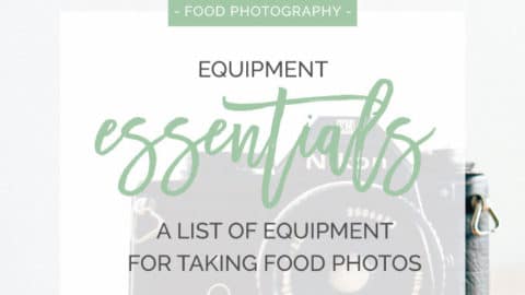 My Food Photography Equipment - A list of all the photography essentials I use to take mouth-watering photos! This list is great for beginner to intermediate photographers. #photography #foodphotography #dslr #nikon #foodphoto | mindfulavocado