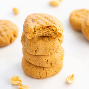 vegan peanut butter cookie