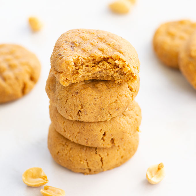 flourless vegan peanut butter cookies