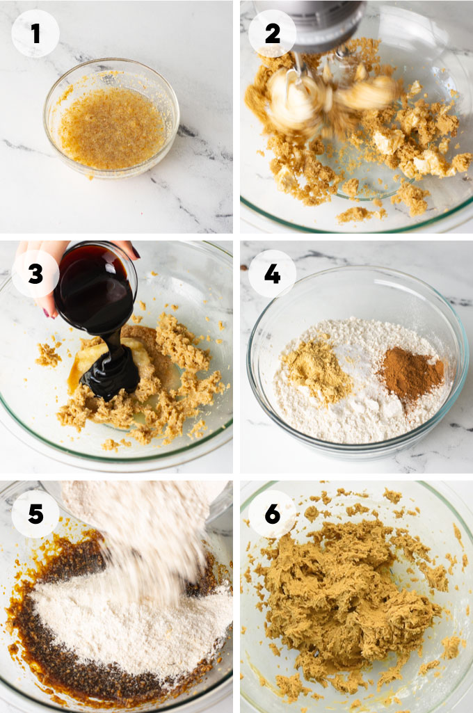 steps for making the dough