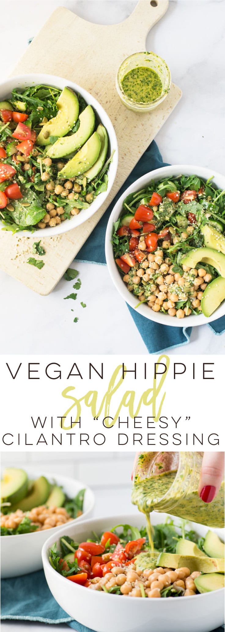 Vegan Hippie Salad + 