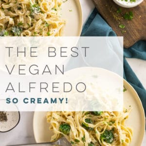 Creamy Vegan Alfredo Sauce + VIDEO | Mindful Avocado