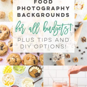food photography background ideas