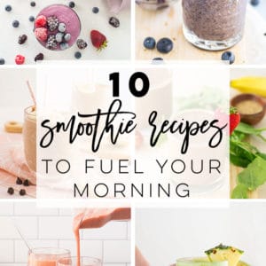 vegan smoothie recipes that are great for breakfast
