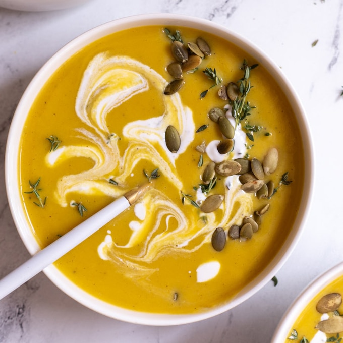 vegan butternut squash soup