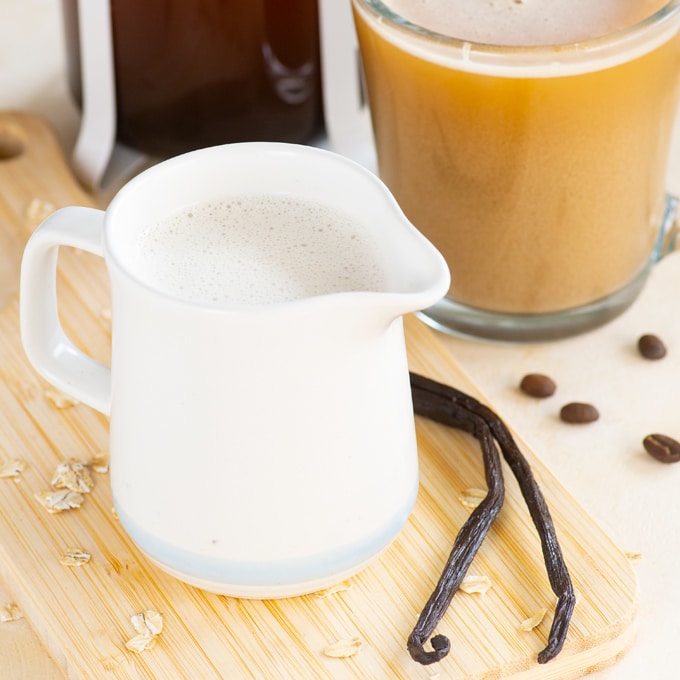 How to Make Your Own Oat Milk Coffee Creamer at Home