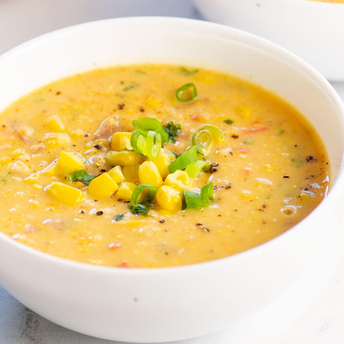 corn chowder soup