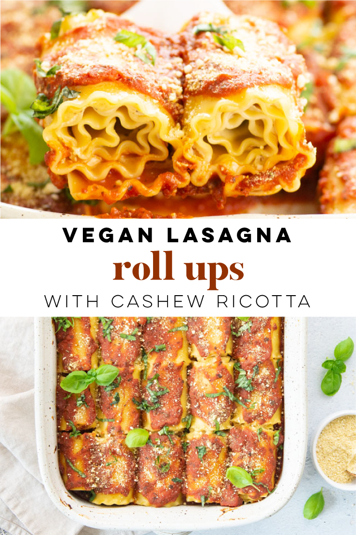 Vegan Lasagna Roll Ups + VIDEO - Mindful Avocado